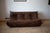 1970s Brown Dubai Leather Togo Sofa, 1970s, Set of 5 For Sale - Image 5 of 9