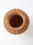Vintage Wicker Vase Basket For Sale - Image 6 of 9