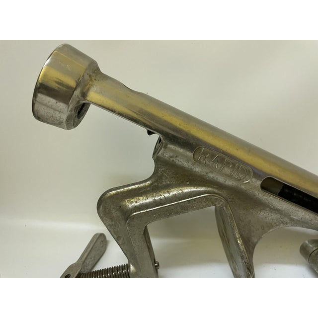 Vintage Bar-Mount Wine Bottle Corkscrew by Rapid Swiss, 1970s For Sale - Image 10 of 11