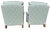 English Pair of Clayton Lounge Chairs by Howard Chairs LTD With Custom Slipcovers For Sale - Image 3 of 18
