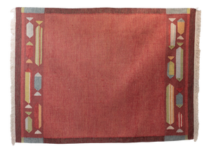 Vintage Swedish Kilim Rug, 1960s