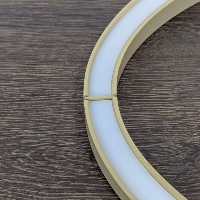 Brass Modern Nemo Lighting Ellisse Double Modern Suspension Light Fixture For Sale - Image 8 of 11