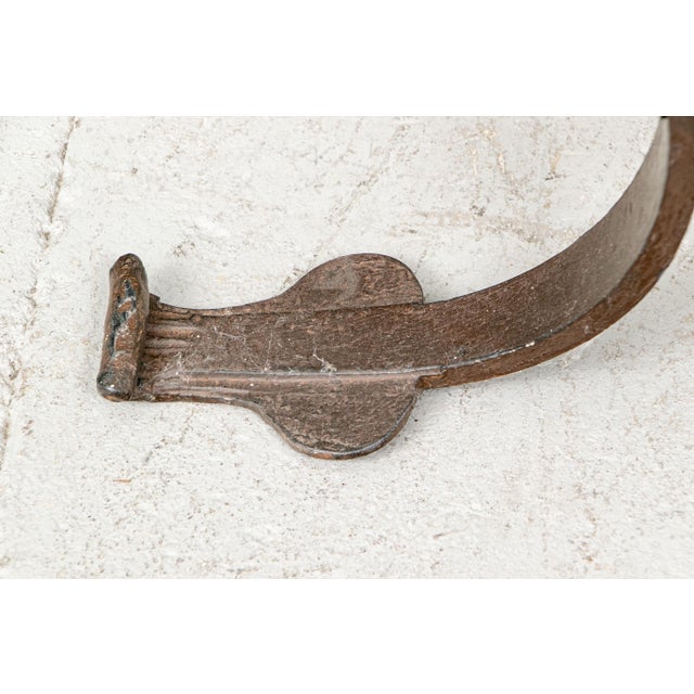 Metal Vintage Mediterranean Revival Style Wrought Iron Floor Lamp For Sale - Image 7 of 10