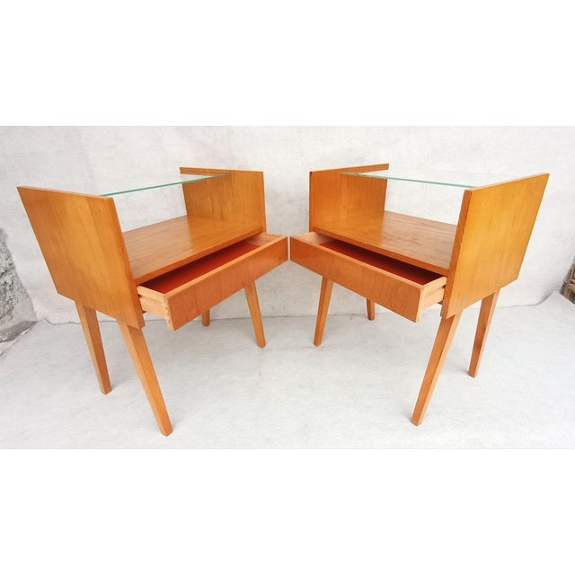 Danish Style Bedside Tables by František Jirák, 1960s, Set of 2 For Sale - Image 6 of 16