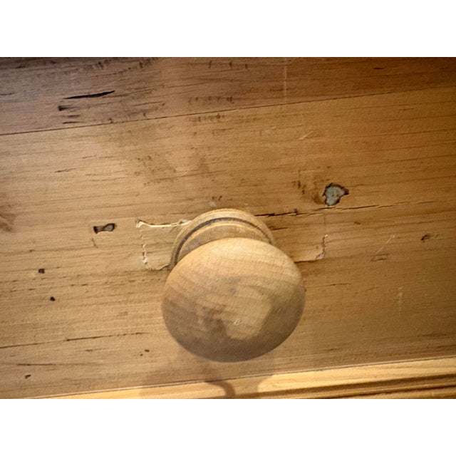 19th Century English Pine Chest of Drawers For Sale - Image 11 of 11
