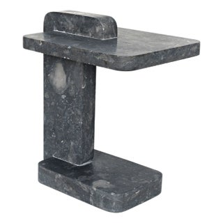 NOIR North Side Table, Black Marble For Sale