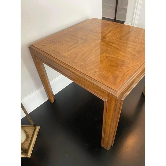 Coffee Vintage Mid Century Modern Coffee Side Table by Drexel Heritage “Accolade” Collection For Sale - Image 8 of 8