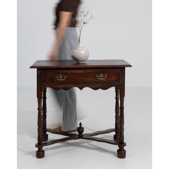 19th Century William And Mary Side Table In Original Patina For Sale - Image 13 of 17