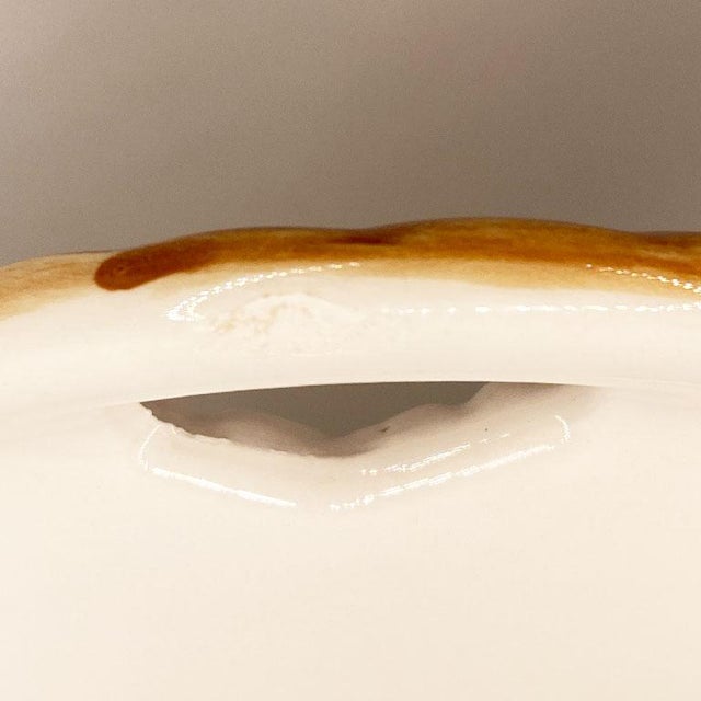 Ceramic Majolica Lemon Plate With Handles For Sale In Oklahoma City - Image 6 of 8