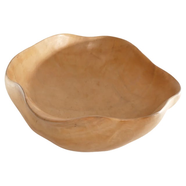 Swedish Burl Wood Bowl, 1980s For Sale