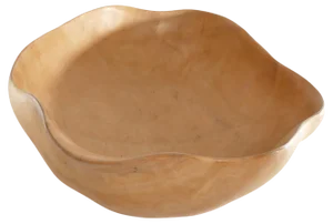 Swedish Burl Wood Bowl, 1980s