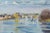 Kew Bridge Towards the Strand Chiswick, 2016, Oil on Board, Framed For Sale - Image 4 of 6