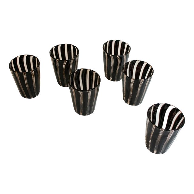 Museum Collection Drinking Glasses by Maryana Iskra, 2004, Set of 6 For Sale