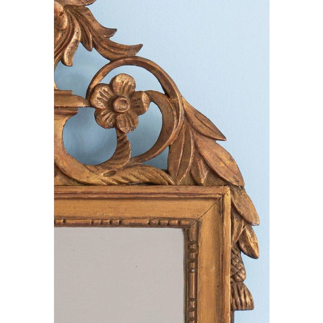 Antique French Giltwood Mirror For Sale - Image 6 of 8