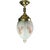 Romantic Hanging Lamp with Flower Motif For Sale