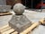 Pair of 18th Century French Carved Limestone Pillar Ball Finials For Sale - Image 16 of 18