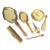 Art Deco (7) Piece Celluloid Vanity "Necessaire" Grooming Set. C. 1930 For Sale