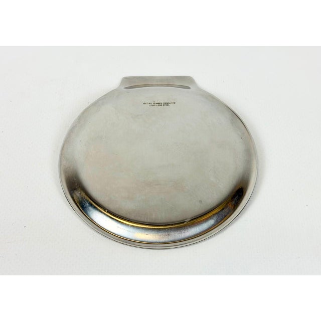 Mid-Century Danish Stainless Steel Coasters by Georg Jensen, 1970s, Set of 10 For Sale - Image 6 of 8