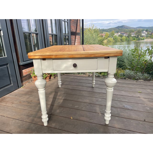 Antique Extendable Table, 1890s For Sale - Image 17 of 18