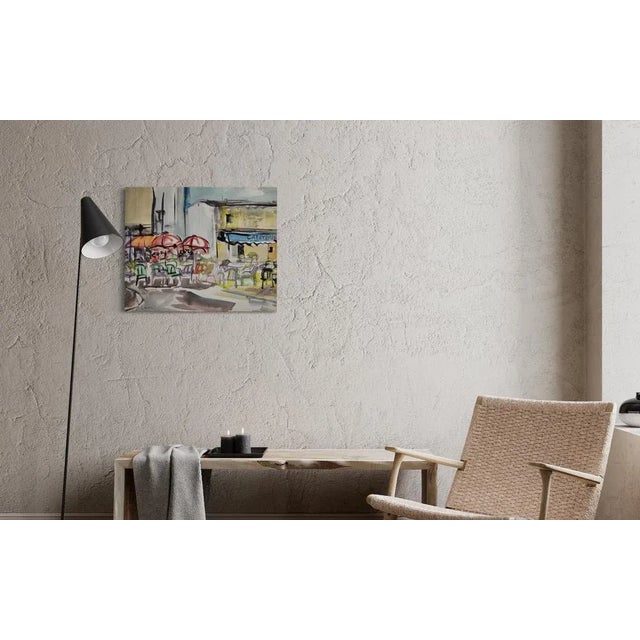 Amadeu Casals, Plaza de la Libertad, 2006, Mixed Media on Paper For Sale - Image 6 of 7