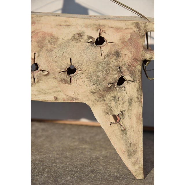 Metal Urmas Puhkan, Abstract Object (Musical Instrument), 2000, Ceramic & Metal For Sale - Image 7 of 17