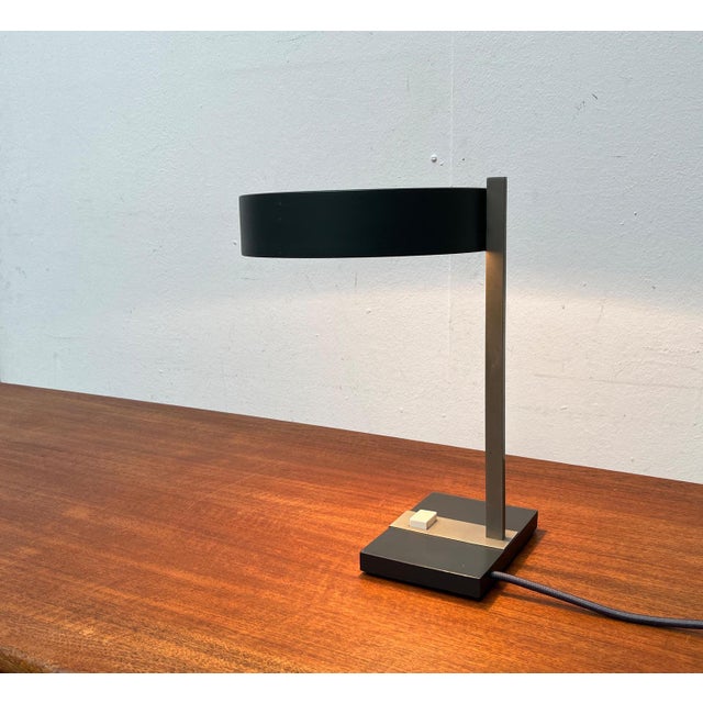 Mid-Century Minimalist German Table Lamp from Hillebrand, 1960s For Sale - Image 15 of 18