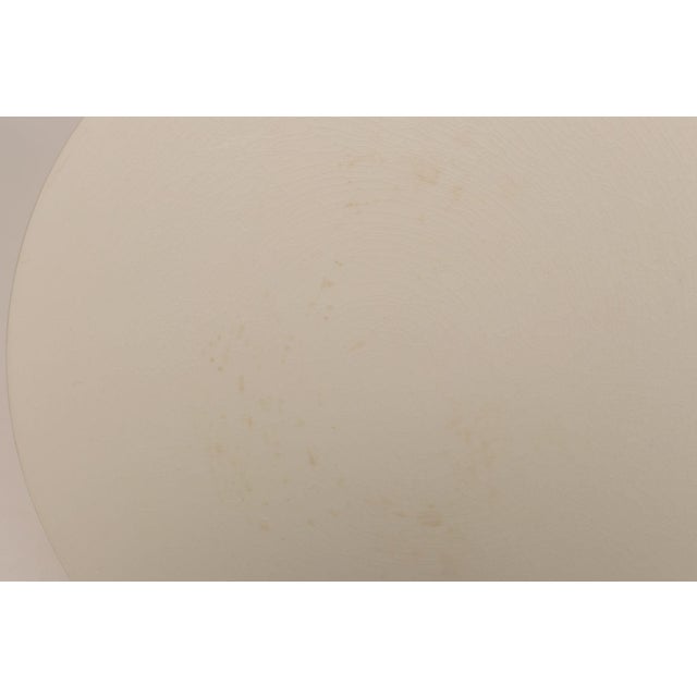 Set of Three Nick Munro English Matte Powder Blue and Glossy White Plates - Two Sizes For Sale - Image 16 of 18