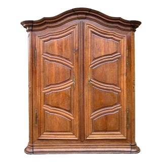 Antique French Baroque Cabinet, 1700s For Sale