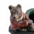 Antique Hand Painted Rustic Dog Chalkware Match Holder For Sale In Sacramento - Image 6 of 6