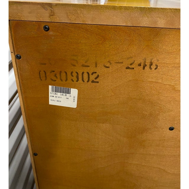 Ethan Allen Triple Dresser For Sale - Image 10 of 12