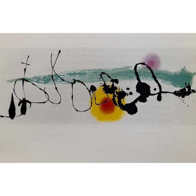 Fine Art Print by Joan Miró 1972, Société Internationale D’Art, Paris Printed in France From the Portfolio: Aquatints,...