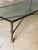 Bronze Christopher Chodoff “Etruscan” Bronze and Glass Coffee Table For Sale - Image 8 of 11
