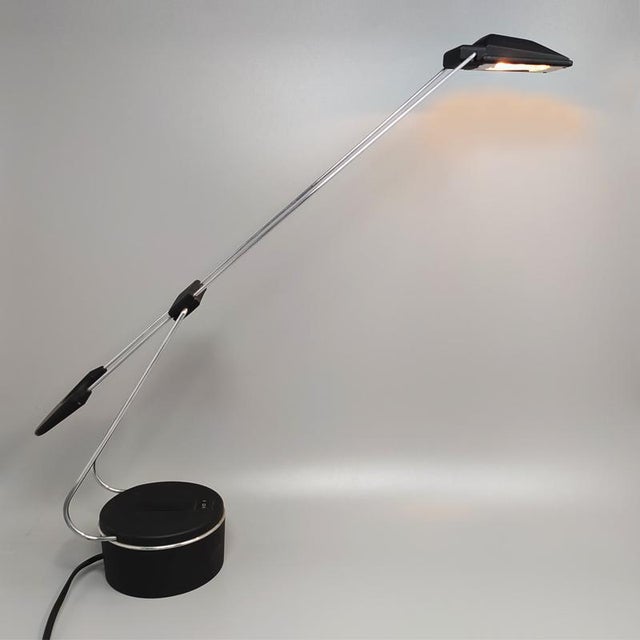 Mid-Century Modern Modo Halogen Table Lamp from Alva-Line, 1970s For Sale - Image 3 of 8