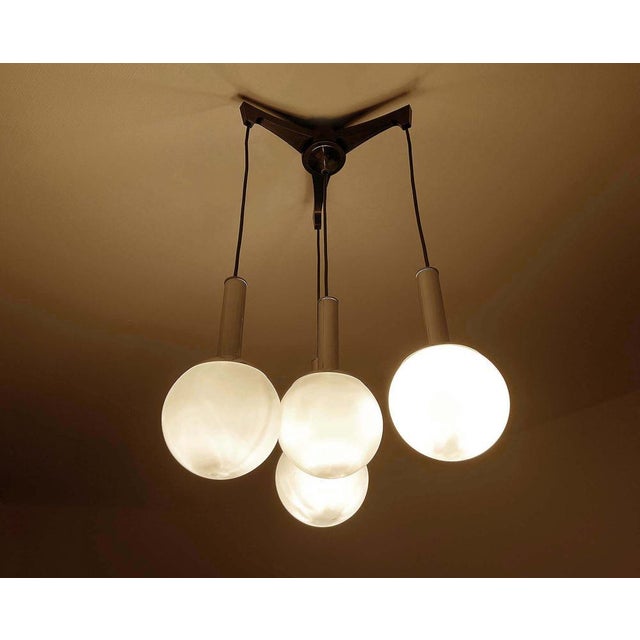 Vintage Space Age Pendant Light, 1970s For Sale - Image 4 of 18