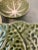Vintage Majolica Ceramic Cabbage Leaf Bowls-Set of 3 For Sale In Las Vegas - Image 6 of 7