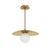 2020s Rhoads Triangular Pendant, Natural Brass For Sale - Image 5 of 9