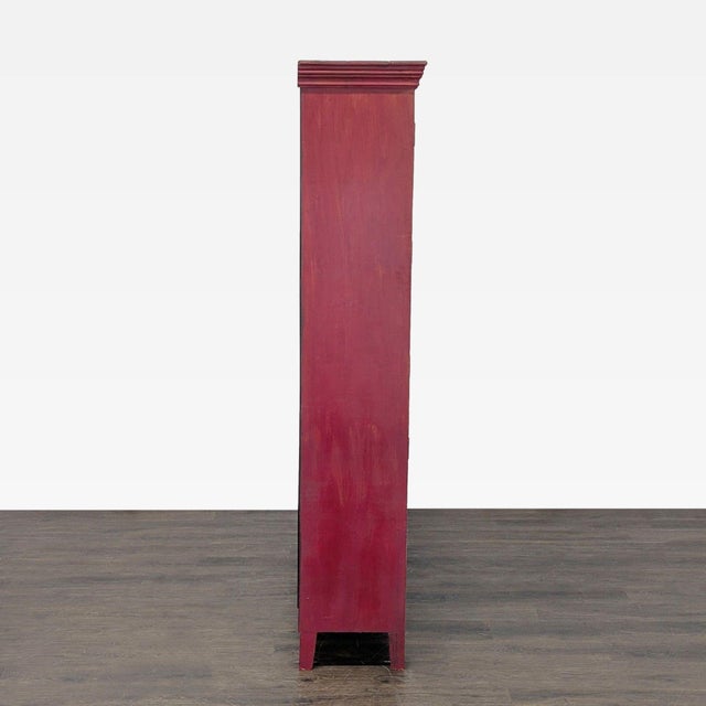 2010s Crate & Barrel Rojo Hutch Tall Cabinet For Sale - Image 5 of 11