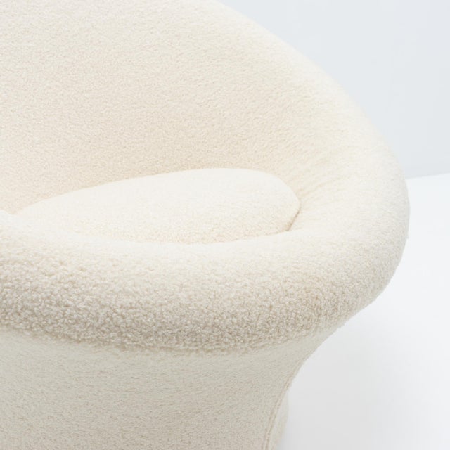 Set of Vintage Mushroom Lounge Chair and Ottoman by Pierre Paulin for Artifort, 1990s For Sale - Image 10 of 13