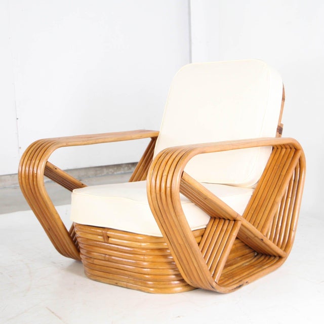Rattan Living Room by Paul Frankl, 1970s, Set of 4 For Sale - Image 13 of 18