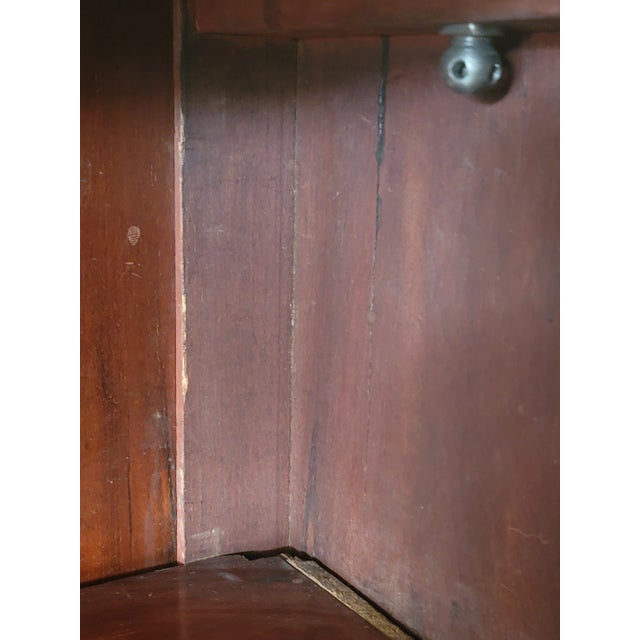 Ebony Antique 19th Century French XIX Napoleon III "Boulle " Commode Console Liquor Bar Ebonized For Sale - Image 8 of 12