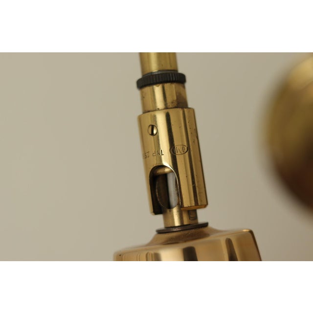 Vintage Trump Shape Lights in Brass by Börje Claes for Norlett Elit, 1960s, Set of 2 For Sale - Image 16 of 18