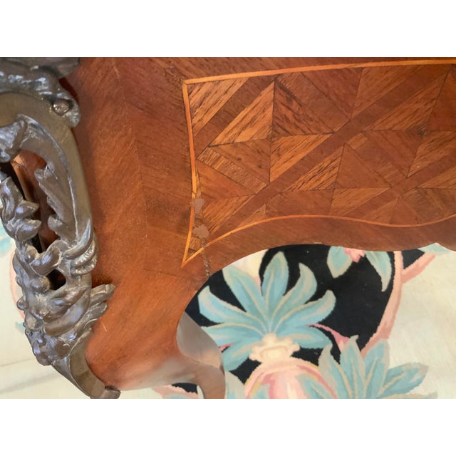 20th Century Reproduction Louis XV Writing Desk For Sale - Image 14 of 14