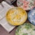2020s Floral Ceramic Plate in Country Style - Set of 4 For Sale - Image 5 of 5