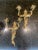 Brass Glo-Mar Wall Sconces Candle Holders - A Pair For Sale - Image 8 of 8
