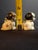 Pair Antique Hubley Cast Iron Puppo Dog Figurine Paperweights Bee on Hip Grace Drayton For Sale - Image 15 of 15