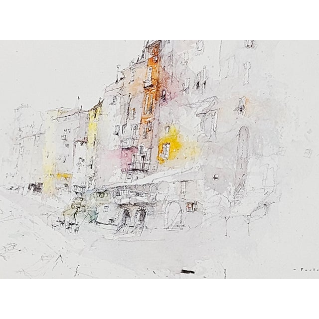 Alexander Befelein, Portovenere, 1989, Watercolor For Sale - Image 10 of 18