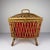 Vintage Rattan Basket, Italy, 1950s For Sale - Image 9 of 18