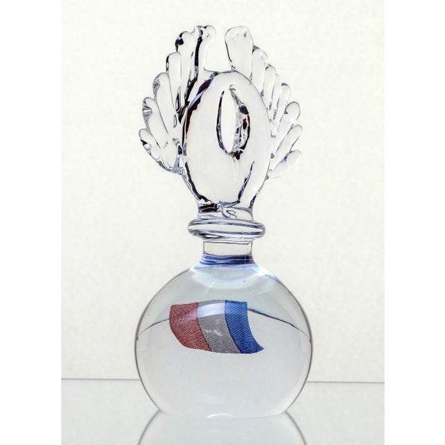 1970s Mid-Century Modern Sculptural Glass, 1970s For Sale - Image 5 of 6