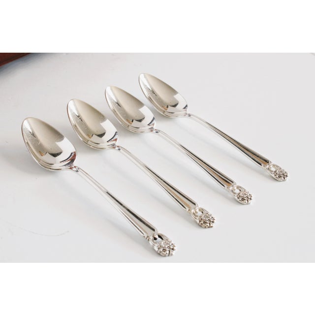 1930s 1937 William Rogers Silverplate Flatware Set 80 Pieces For Sale - Image 5 of 11