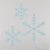 Add sparkle and texture to your seasonal décor with this set of 12 snowflake ornaments, crafted from iron and hand-strung...